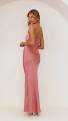 Ziah Maxi Dress - Baked Rose