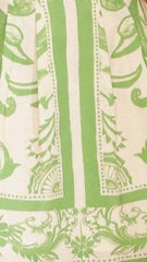 Maegan Mini Dress - Sage / Cream