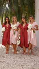 Sunny Daze Dress - Berry