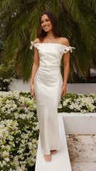 Frida Maxi Dress - Champagne