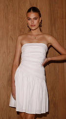 Selena Mini Dress - White