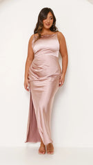 Ava Maxi Dress - Dusty Pink
