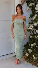 Kylie Maxi Dress - Sage