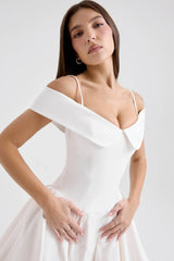Cassia Off-Shoulder Mini Dress