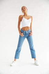 Levi's Wedgie Straight Jeans Oxnard Haze