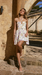 Sandy Mini Dress - Botanical Bloom