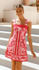 Maegan Mini Dress - Pink