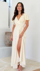 Charlize Maxi Dress - Yellow