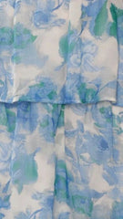 Alice Maxi Dress - Blue Floral