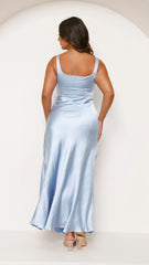 Alaria Maxi Dress - Blue
