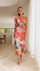 Amina Maxi Dress - Multi Floral