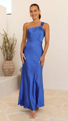 Leah Maxi Dress - Cobalt Blue