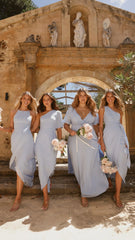Charlize Maxi Dress - Blue