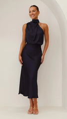 Esther Maxi Dress - Navy