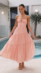 Cove Maxi Dress - Apricot