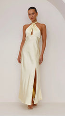 Amalia Maxi Dress - Yellow