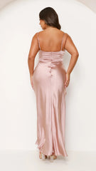 Ava Maxi Dress - Dusty Pink