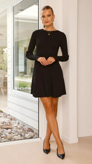 Amity Mini Dress - Black