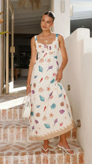 Airlie Maxi Dress - Shell Print