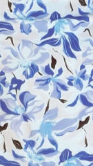 Ariana Mini Dress - Blue/White Print