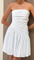 Selena Mini Dress - White