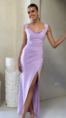 Sachio Maxi Dress - Lilac