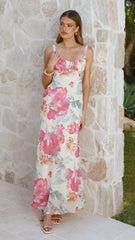 Katana Midi Dress - Spring Floral