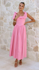 Haisley Maxi Dress - Pink