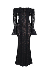 Celeste Off-Shoulder Lace Dress