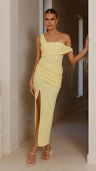 Gardenia Maxi Dress - Lemon