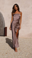 Ilana Maxi Dress - Mushroom