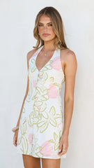 Coast Mini Dress - Primavera Print