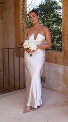 Valerie Maxi Dress - Champagne