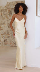 Gisella Maxi Dress - Yellow