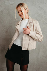 Fallon Faux Leather Jacket