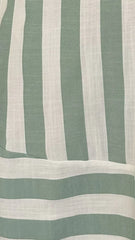 Baylee Mini Dress - Sage Stripe