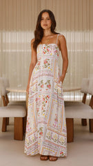 Jaylene Maxi Dress - Leah Print