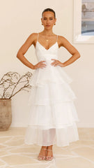 Shayla Maxi Dress - White