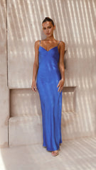 Gisella Maxi Dress - Cobalt Blue