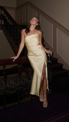 Nyla Maxi Dress - Yellow