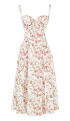 Selena Corset Midi Dress