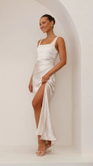 Alaria Maxi Dress - Champagne