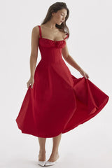 Selena Corset Midi Dress