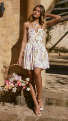 Sandy Mini Dress - Botanical Bloom