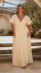 Charlize Maxi Dress - Yellow