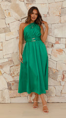 Hadas Maxi Dress - Green