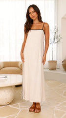 Aisha Maxi Dress - Oat