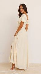 Charlize Maxi Dress - Yellow