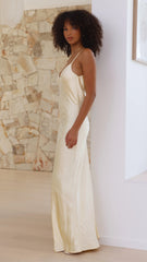 Gisella Maxi Dress - Yellow