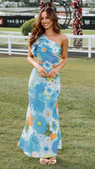 Amina Maxi Dress - Tropical Floral